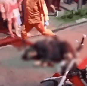 Polícia pede imagens de abordagem após motociclista ser baleado em Niterói