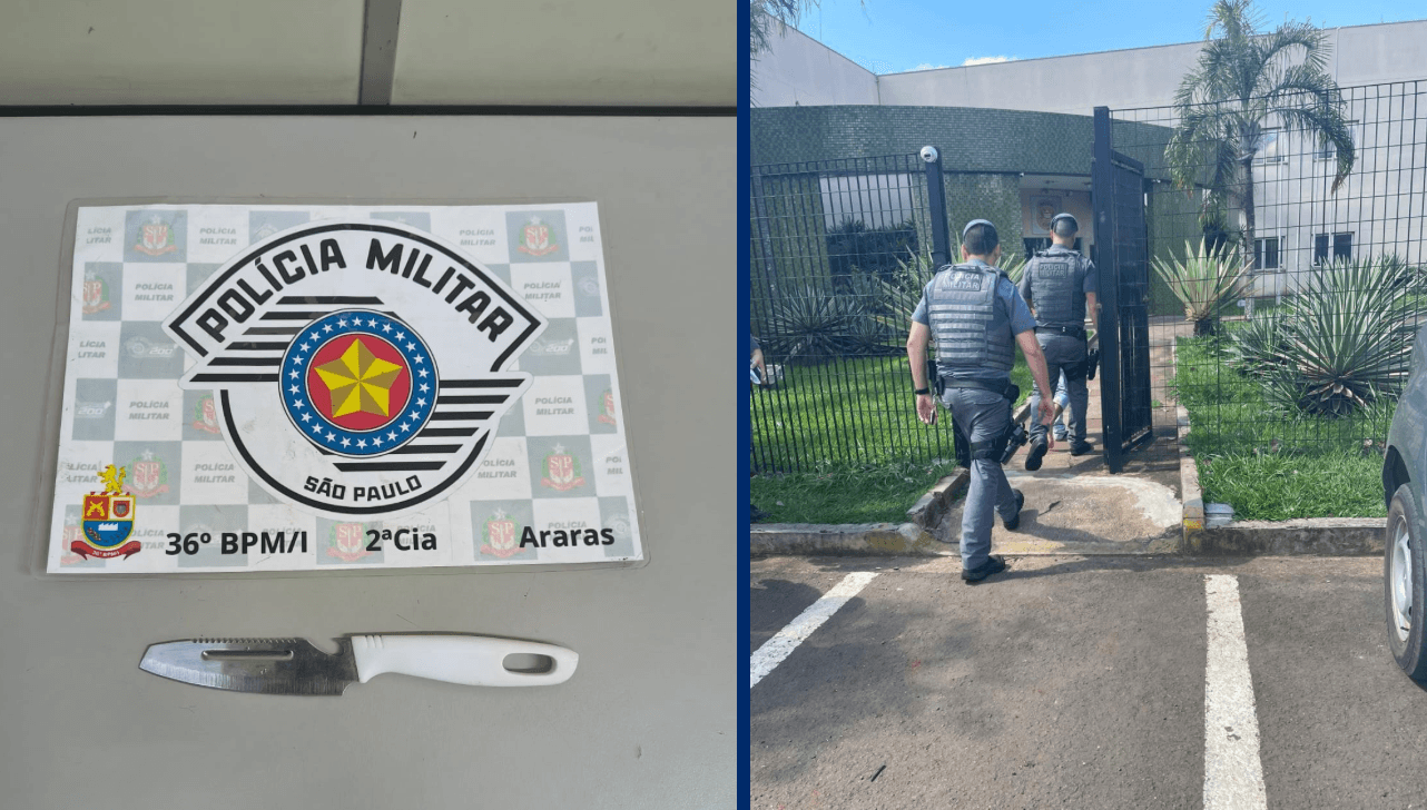 Homem é preso após invadir casa, agredir e ameaçar a ex-companheira