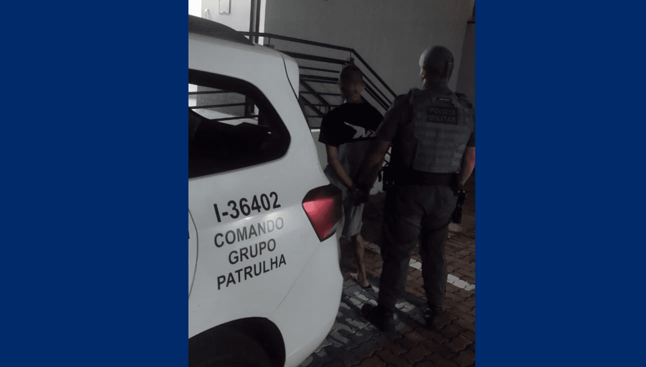 Homem é preso por violência doméstica após agredir a companheira em Leme