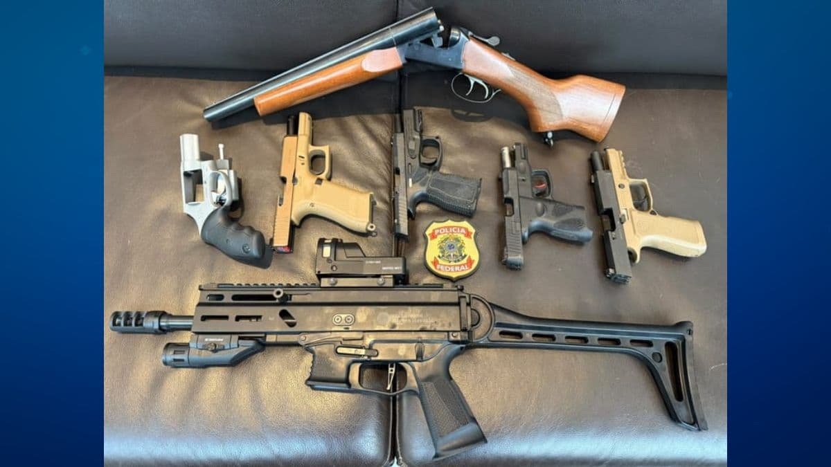 PF apreende 7 armas de Mario Frias em operação sobre filme ‘Dark Horse’