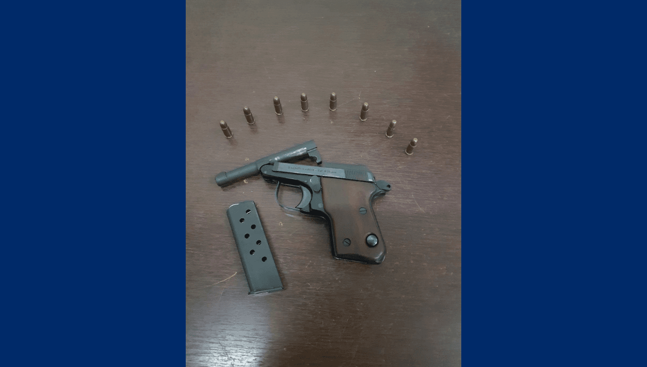 GAMA prende homem com arma ilegal comprada na Feira do Rolo