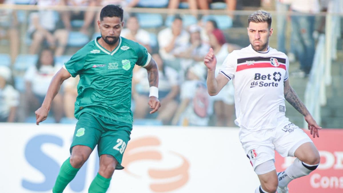 Santa Cruz arranca empate com o Floresta, mas adia acesso para a Série B