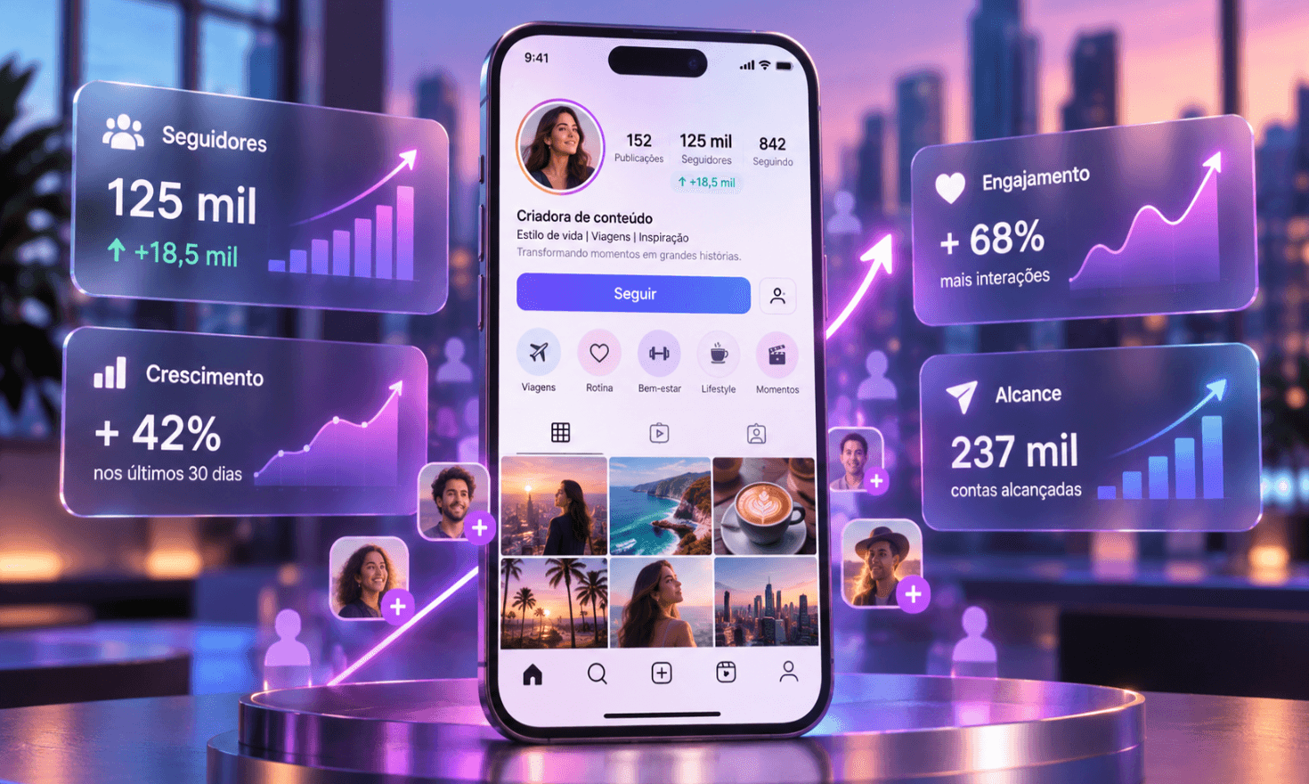 Melhores sites para aumentar os seguidores no Instagram em 2026