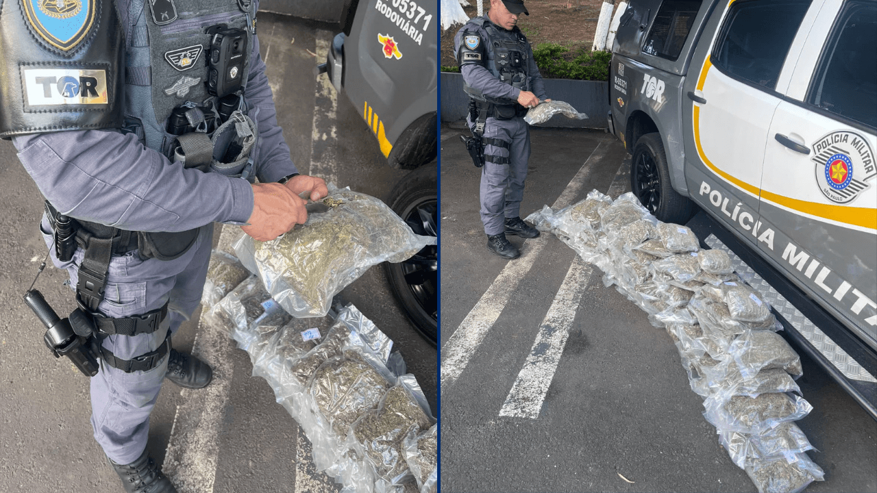 Homem é preso com fardos de skunk em rodovia de Tatuí