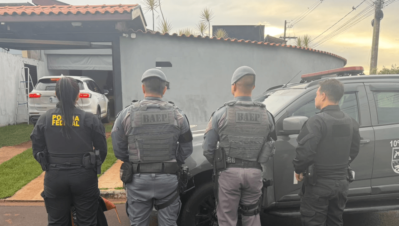 PF prende empresário em Aguaí durante megaoperação contra tráfico