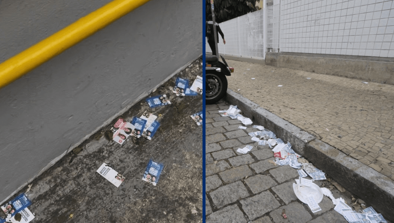 Campinas deve recolher 14 toneladas de lixo eleitoral após 1º turno