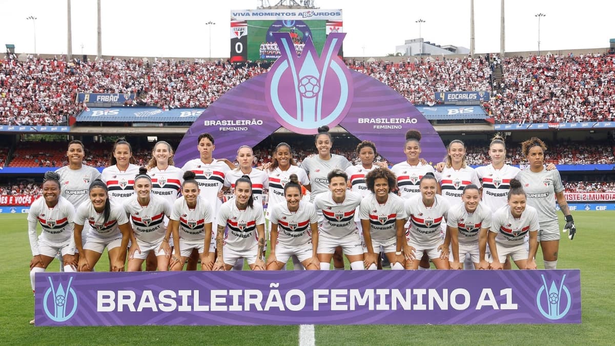 São Paulo empata com o Corinthians e conquista o Brasileirão Feminino