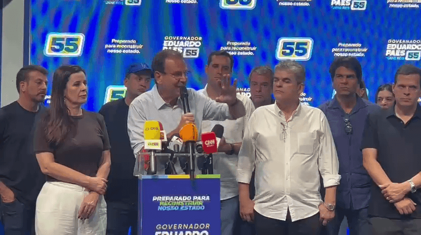 Eduardo Paes (PSD) diz que acredita em vitória no segundo turno