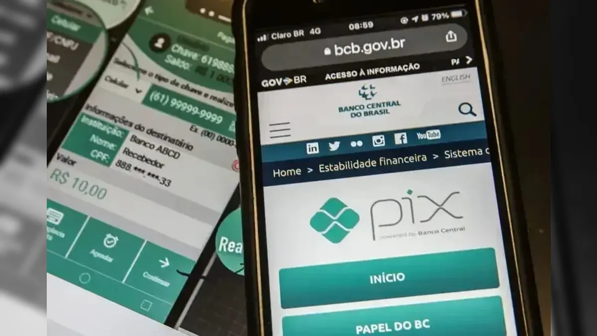 Pagamentos com pix em canais digitais sobem 20% em 2025, diz Febraban
