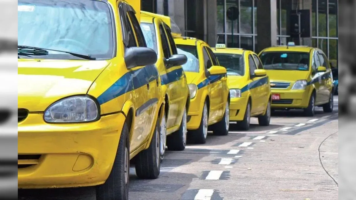 Bandeira 2 é liberada para taxistas do Rio até 31 de dezembro