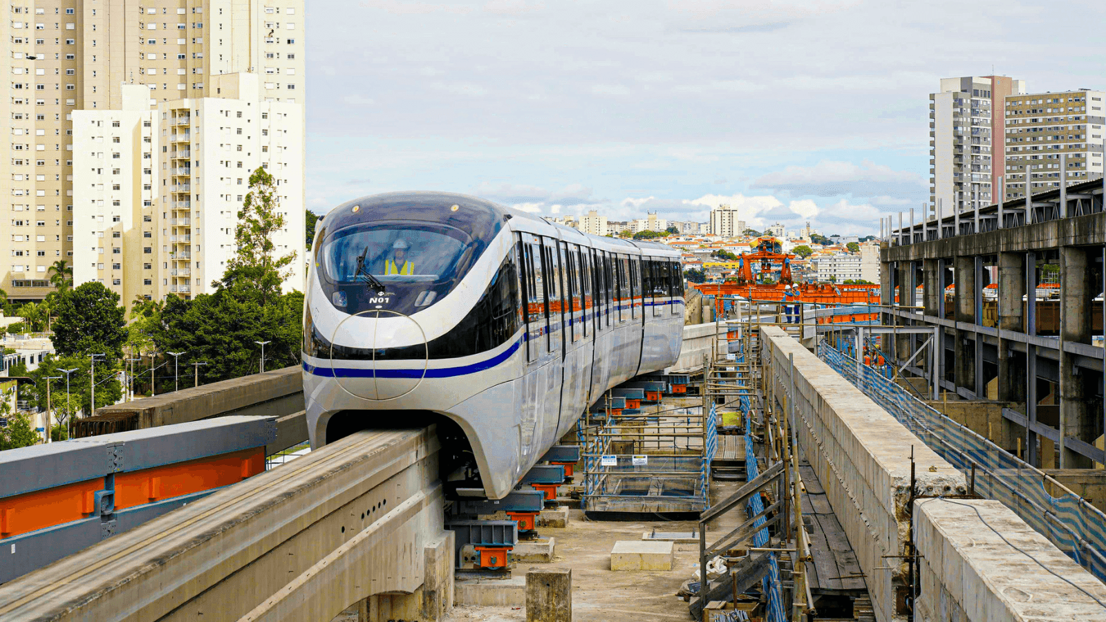 Linha 17-Ouro do Metrô de SP amplia horário e passa a operar aos sábados