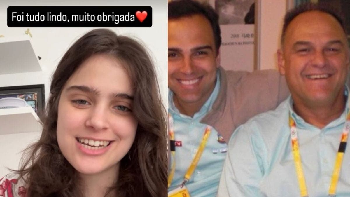 Filha de Tadeu Schmidt agradece carinho após morte do tio, Oscar Schmidt
