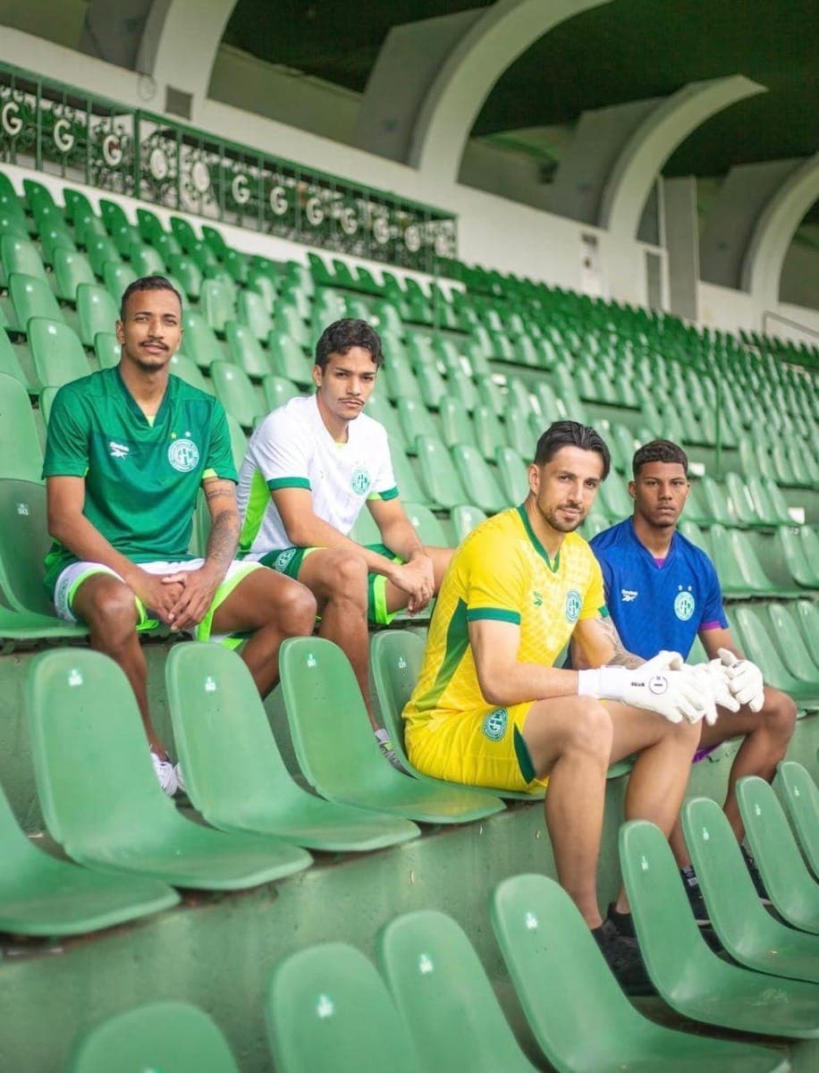 Guarani apresenta novos uniformes da temporada assinados pela Reebok