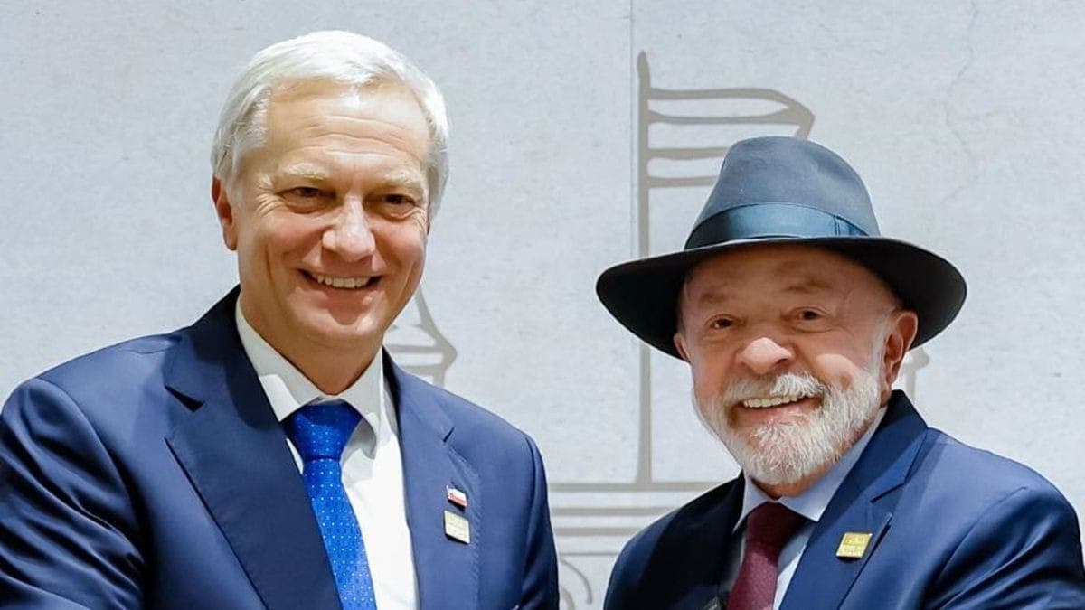 Lula e Kast se comprometem a trabalhar para aumentar parceria Brasil-Chile