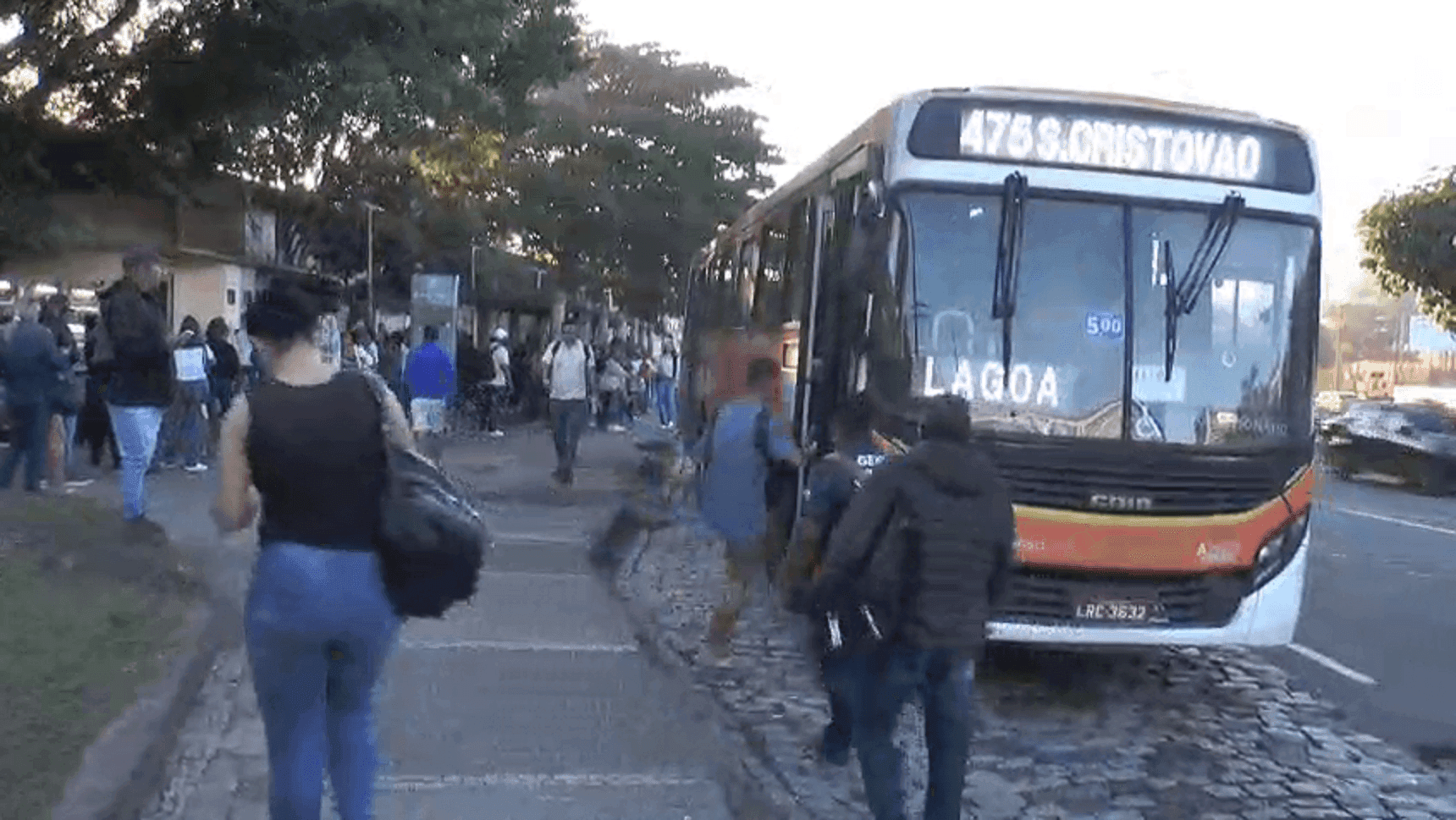 Terceiro dia da greve dos rodoviários tem 46% da frota nas ruas do Rio