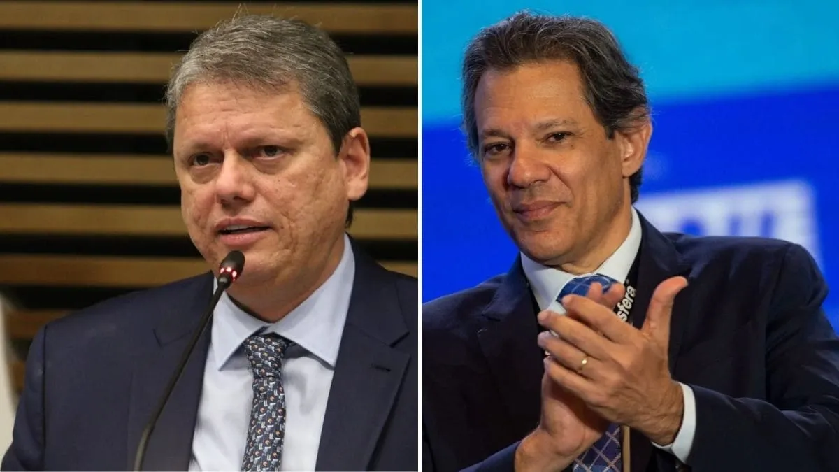Haddad liga para Tarcísio e deseja boa sorte no segundo mandato em SP
