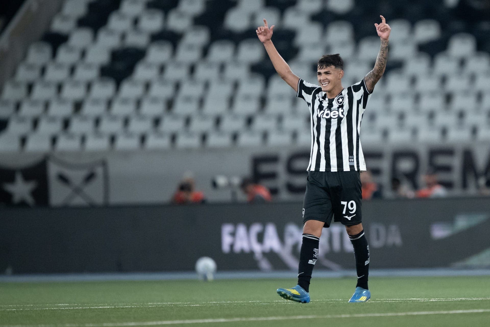 Jovens do Botafogo decidem e complicam Santos no Brasileirão