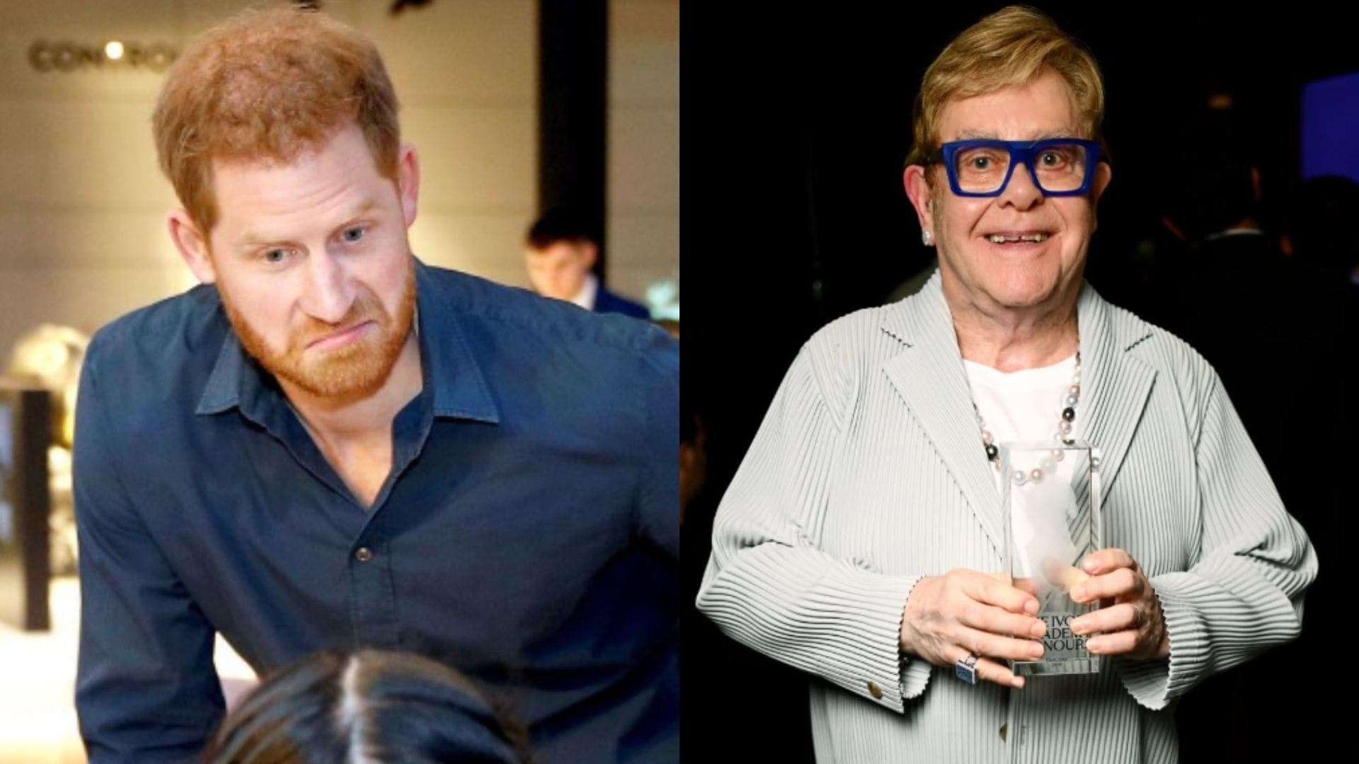 Elton John se irrita com Príncipe Harry: 'Não sou caixa eletrônico'