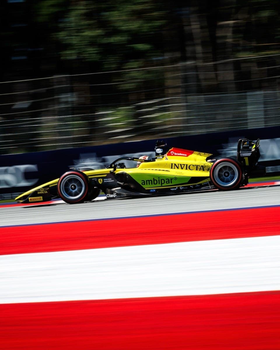 Rafa Câmara fica em 2º no qualy para o GP da Hungria de Fórmula 2