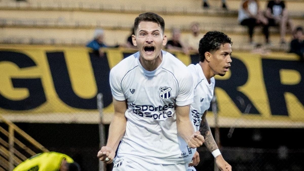 Em jogo de sete gols, Ceará vence o São Bernardo de virada pela Série B