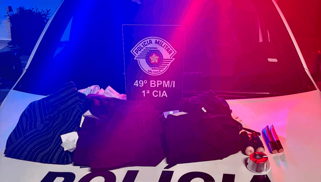 Homem e mulher são presos após furtarem shopping em Jundiaí