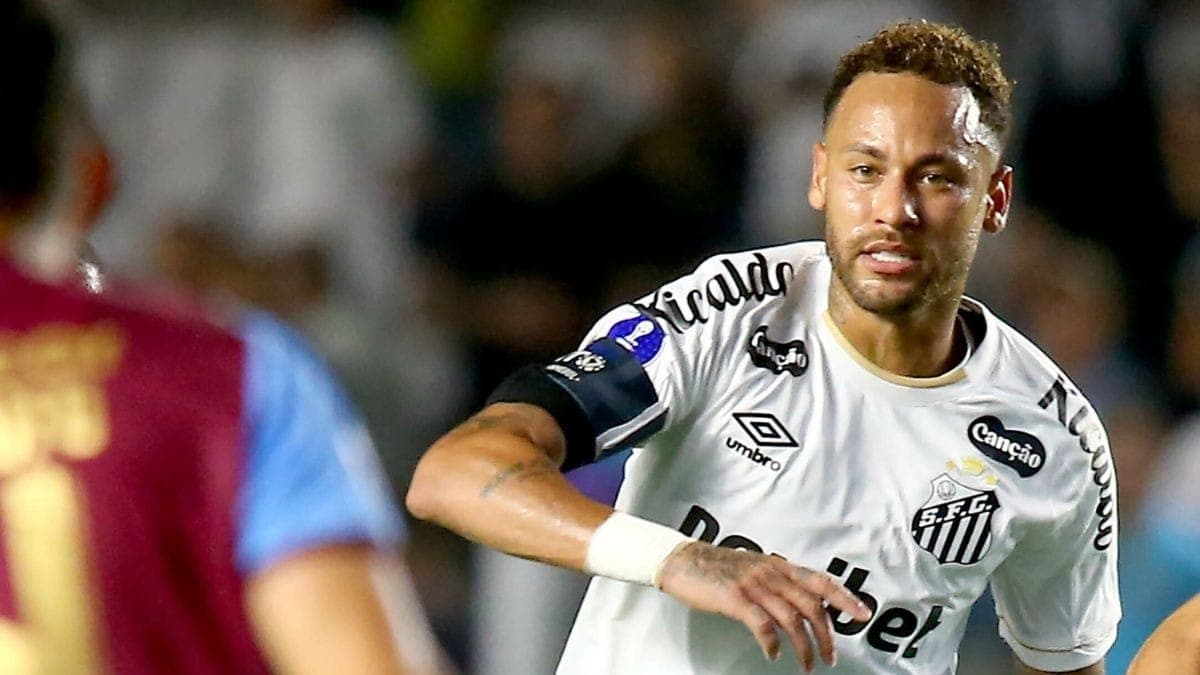 "4 assistências": veja os números de Neymar em Santos x Macará