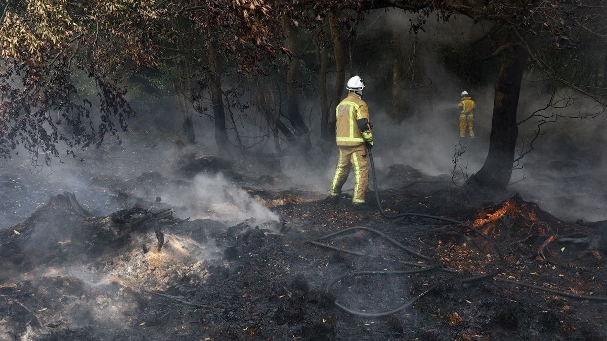 Fogo leva centenas a deixarem suas casas na Bélgica e na Alemanha