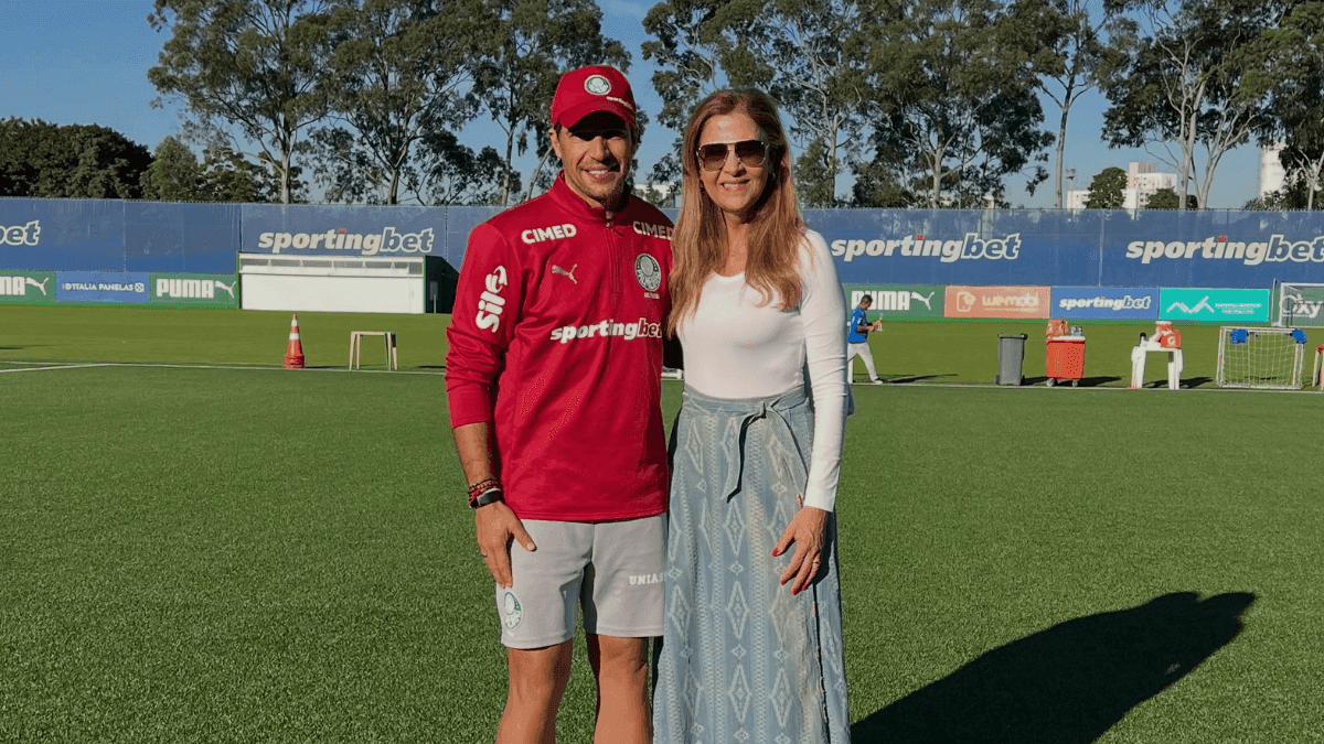 Leila Pereira sai em defesa de Abel Ferreira no Palmeiras e manda recado