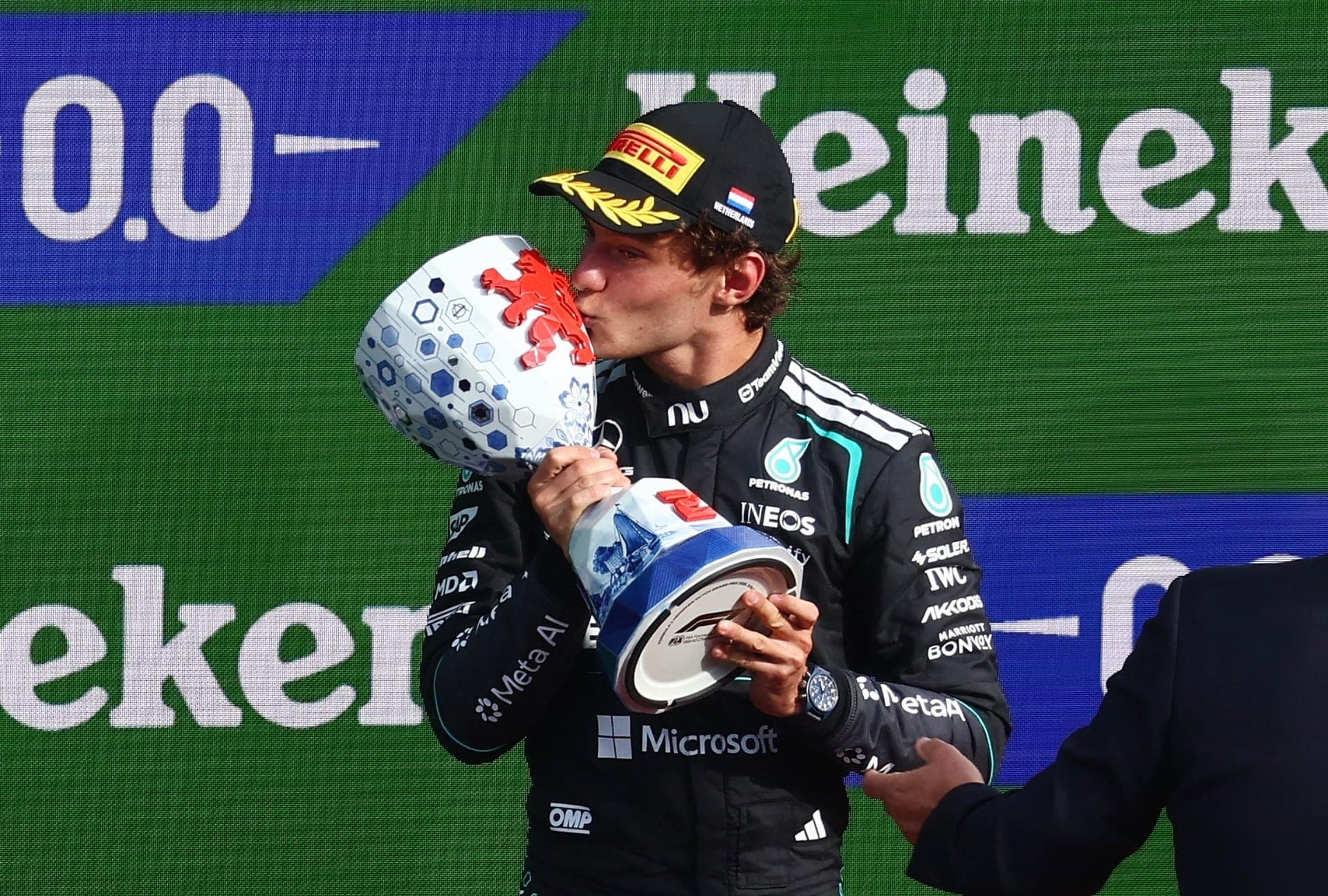Antonelli se diz decepcionado com o segundo lugar no GP da Holanda