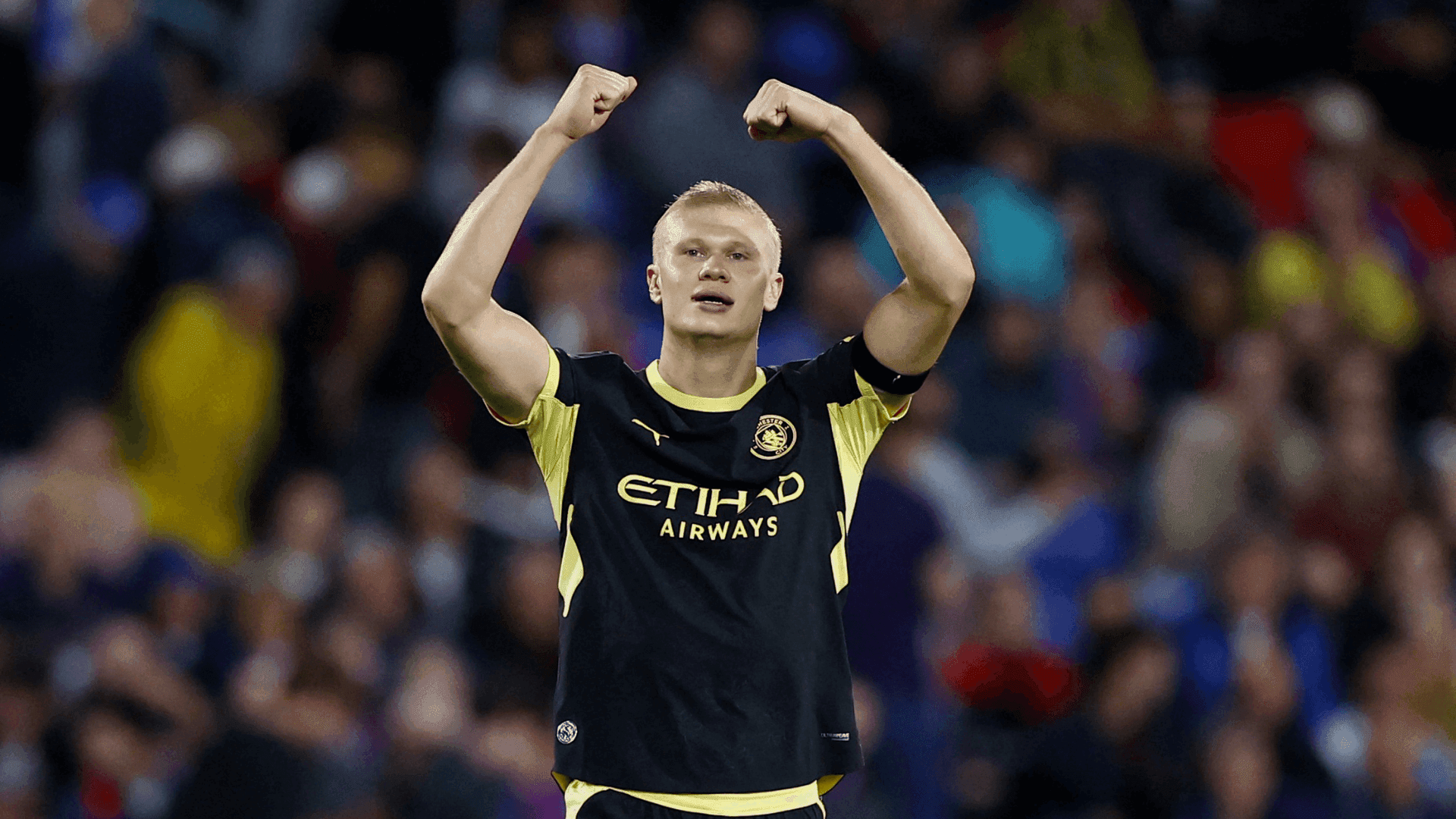 Com dois de Haaland, City goleia Crystal Palace na Premier League