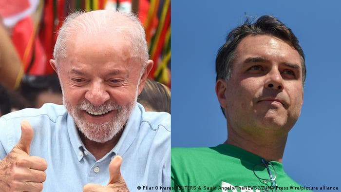 Imprensa internacional repercute empate técnico entre Lula e Flávio Bolsonaro