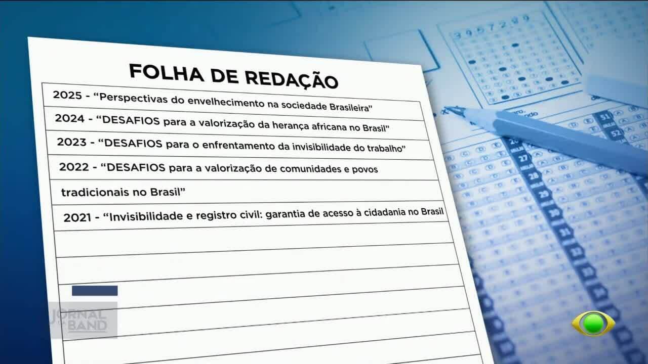 Reta final do Enem pede menos volume e mais correção de erros na redação