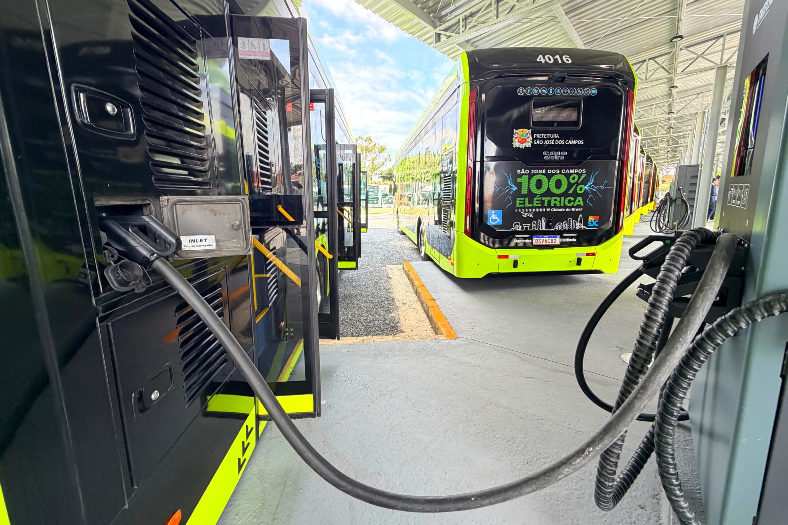 São José avança com nova estação de recarga para transporte elétrico