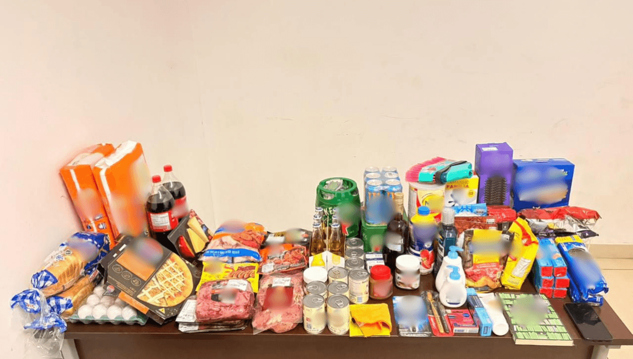 Jovem é apreendido por tentar furtar R$ 2,1 mil em produtos de supermercado