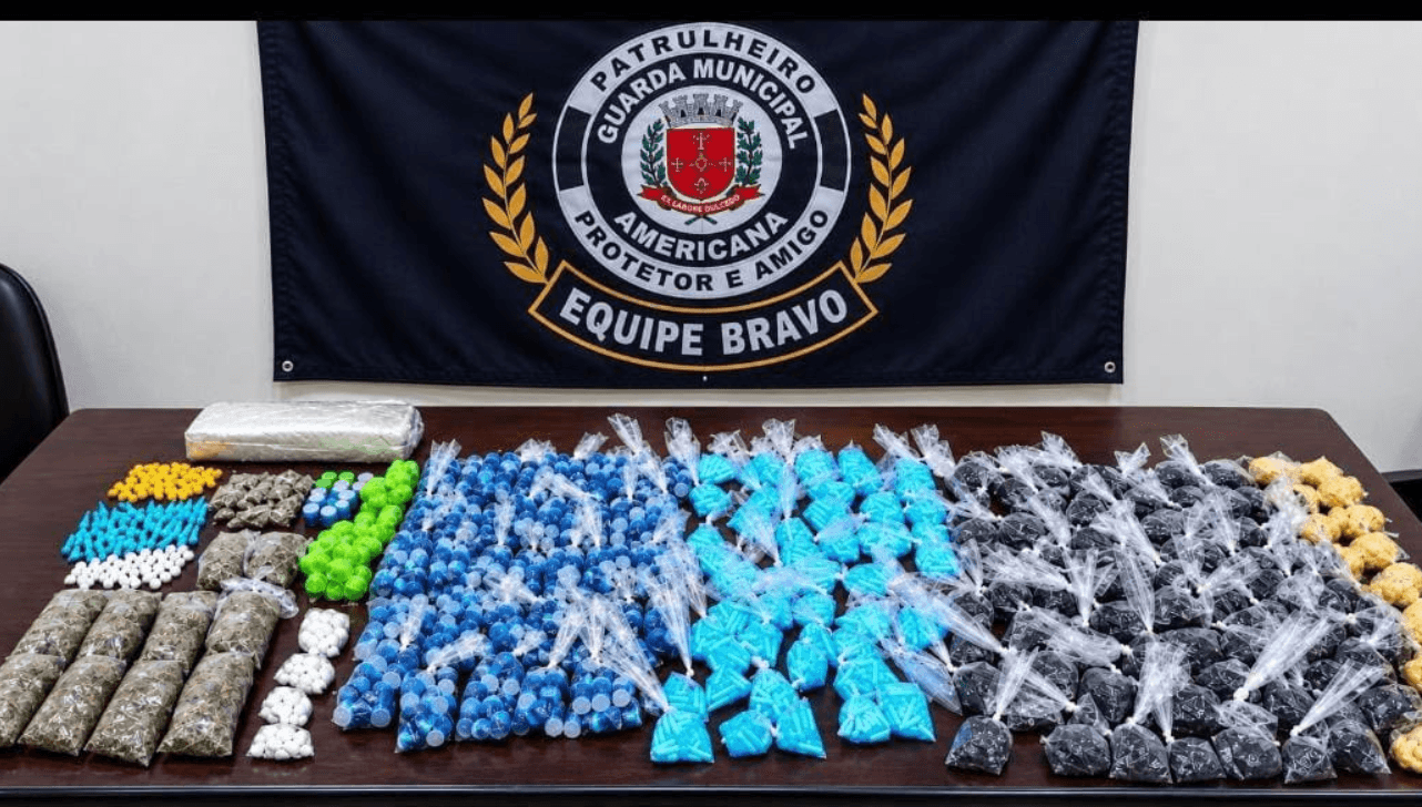 GAMA prende homem por tráfico e apreende cerca de 4,7 mil porções de drogas