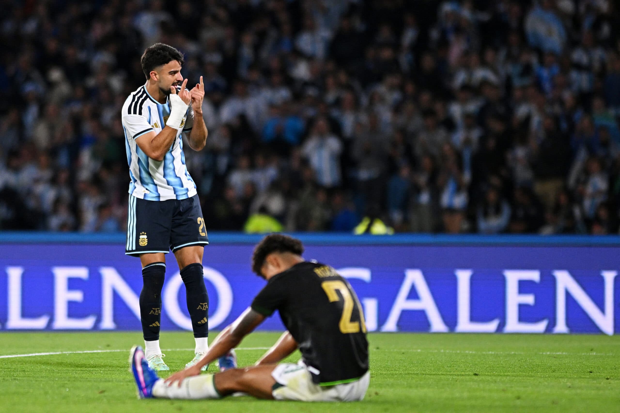 Saiba para quem Flaco López dedicou o 1º gol pela Argentina