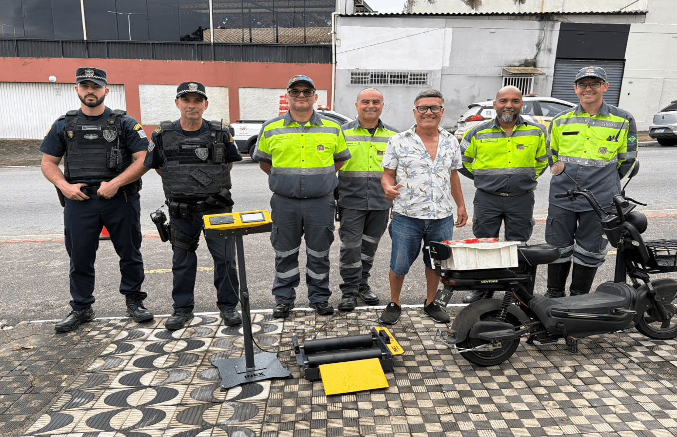 Fiscalização de autopropelidos aborda 30 condutores em S. José