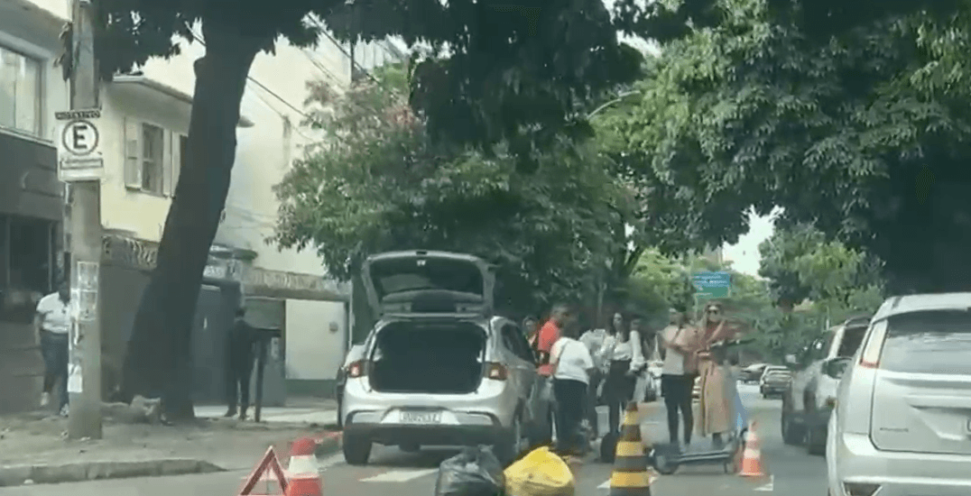 Atropelamento deixa duas pedestres feridas no Barro Preto