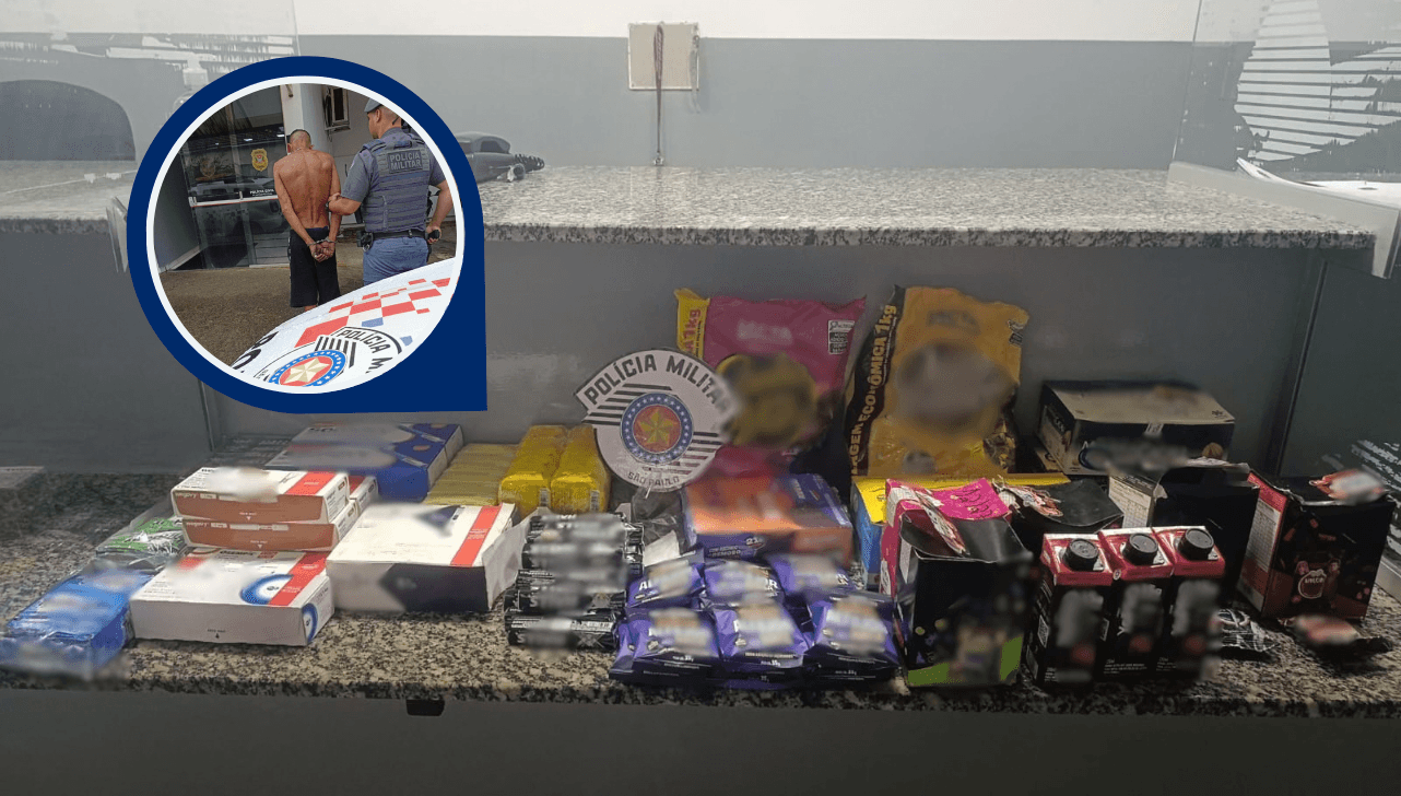 Homem é preso após furtar R$ 11 mil de farmácia em Limeira