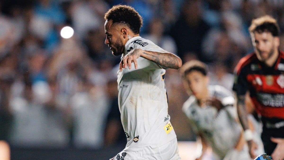 Santos x Flamengo: assista melhores momentos do empate com dois de Neymar