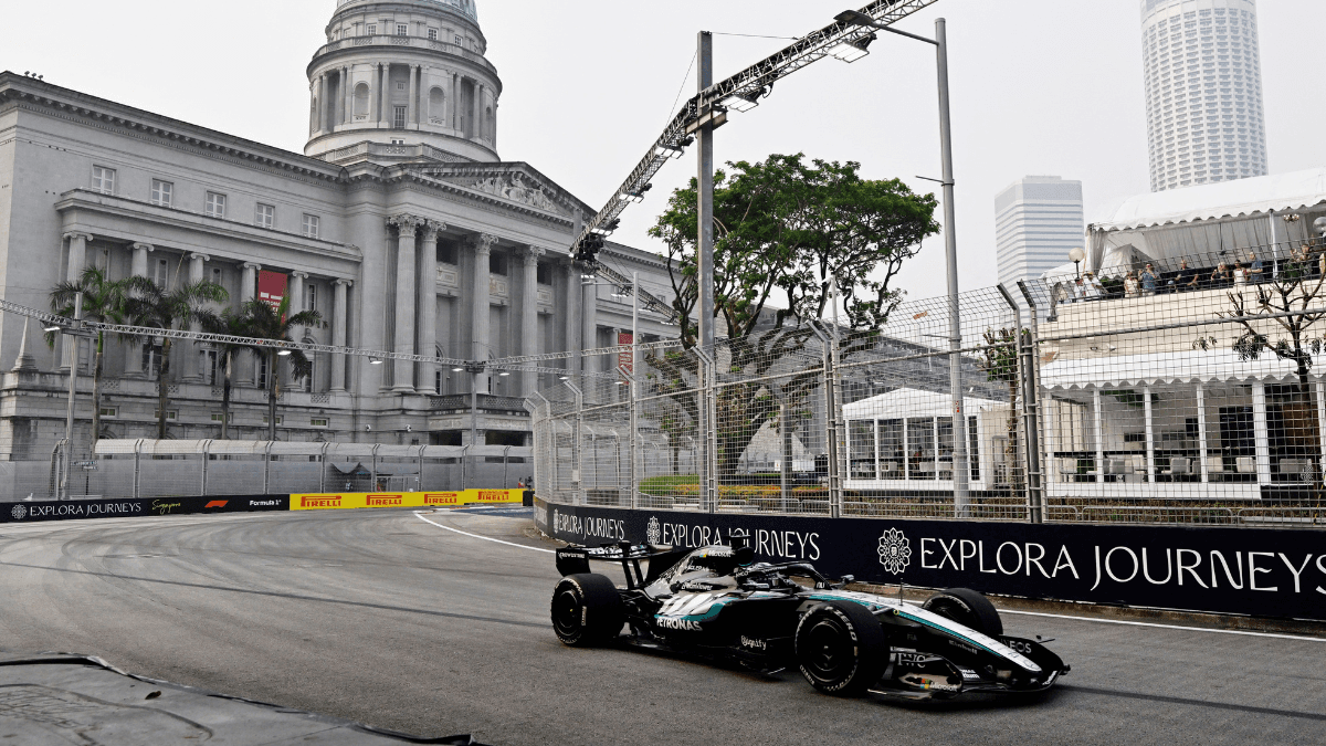 Russell lidera único treino livre do GP de Singapura; Bortoleto é 16º