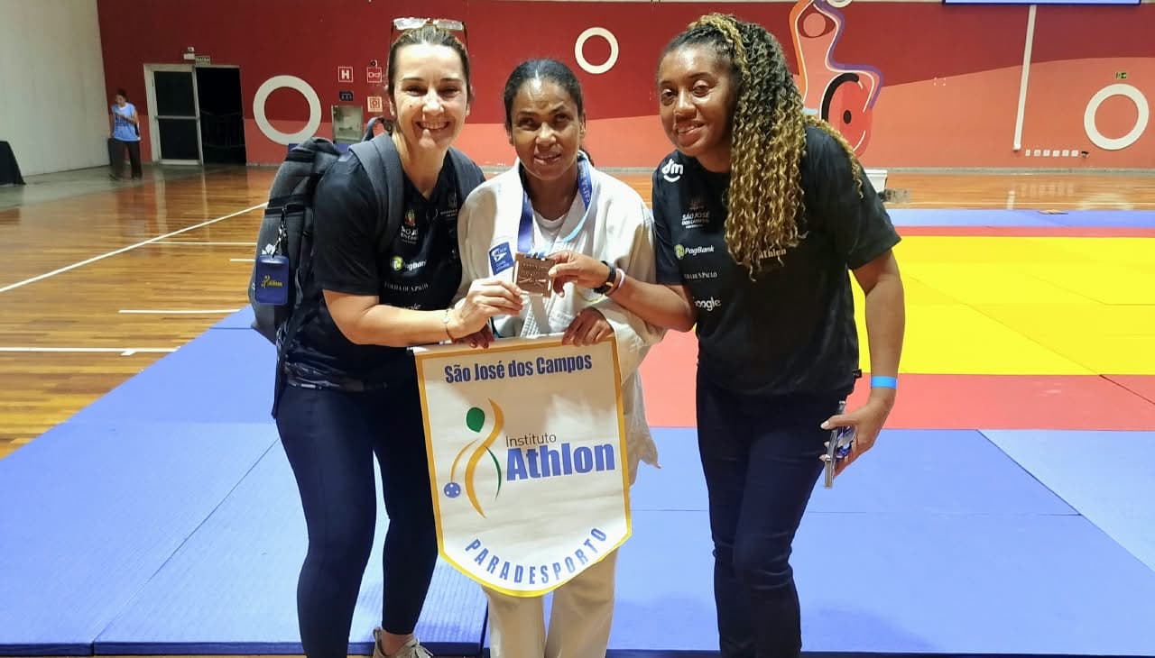 Judoca de SJCampos conquista bronze no Grand Prix de Judô Paralímpico de SP