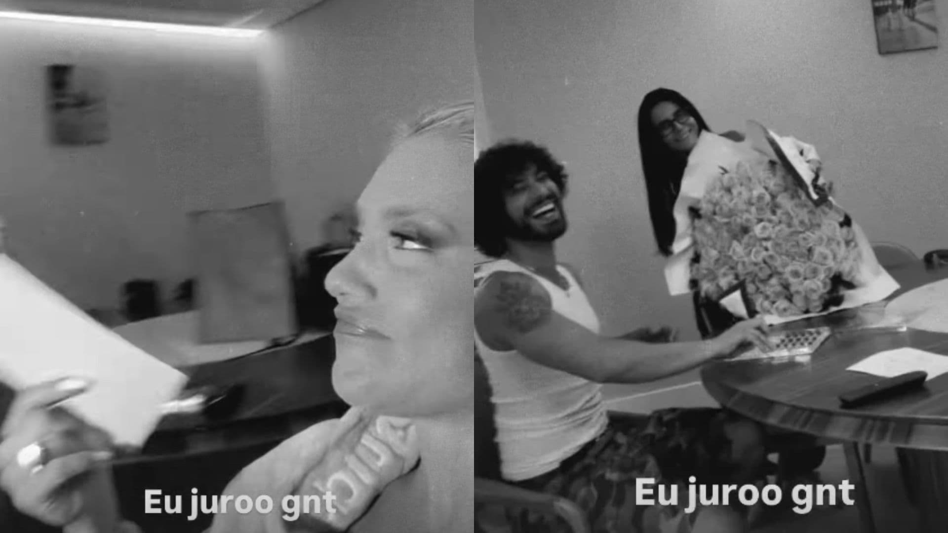 Virginia ganha buquê de admirador secreto após término com Vini Jr.
