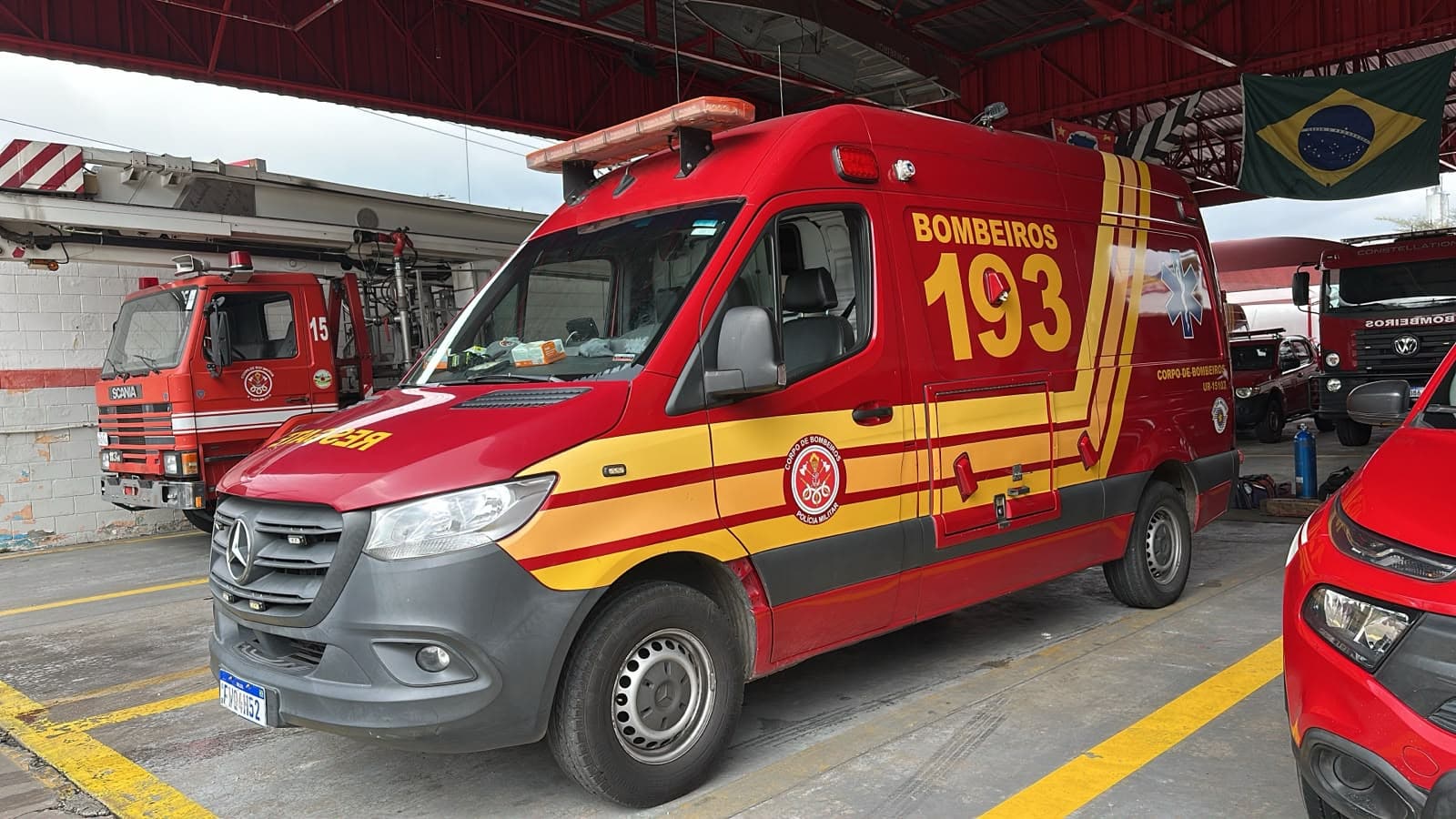 Bebê de 1 ano é socorrido por bombeiros após afogamento em Boituva