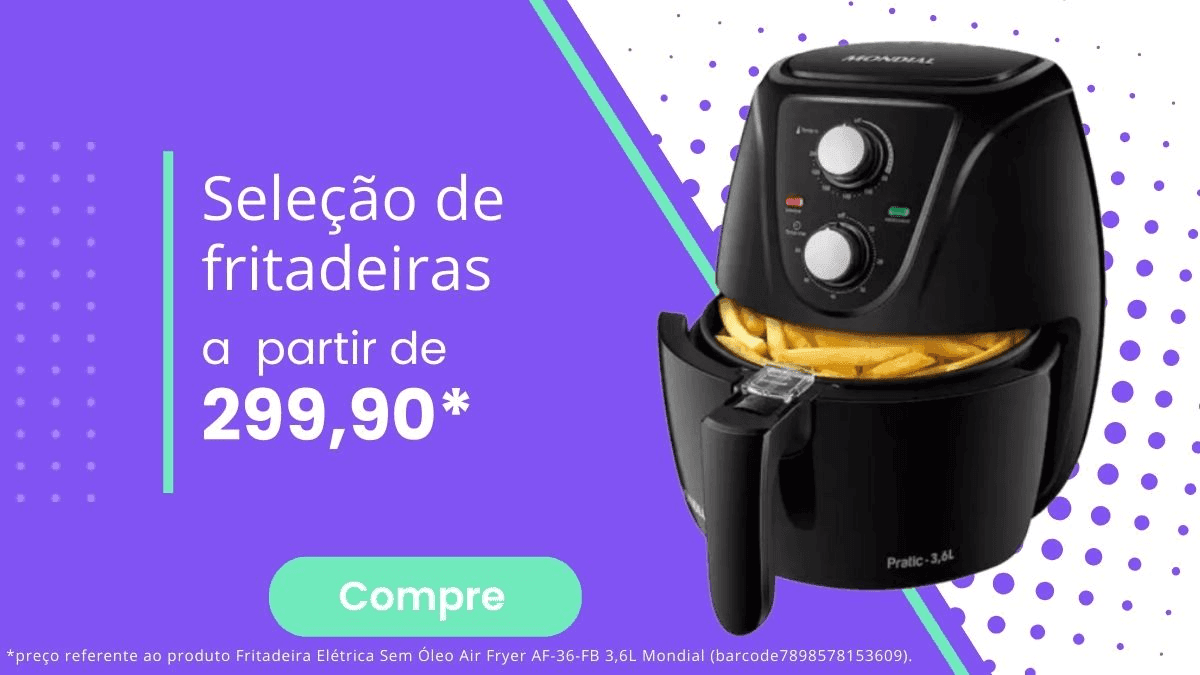Sem óleo: veja 4 fritadeiras air fryer a partir de R$ 299,90