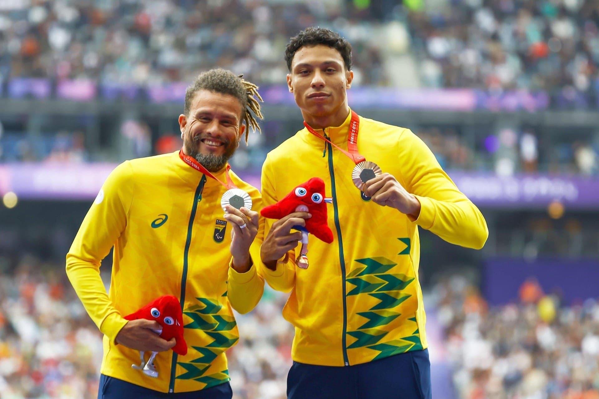 Brasil quebra recorde de medalhas nos Jogos Paralímpicos de Paris