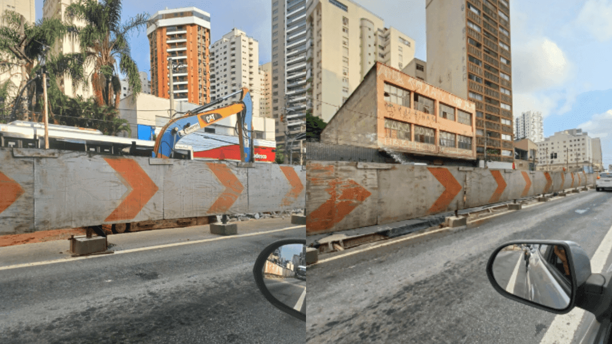 Prefeitura inicia nova etapa da obra de revitalização da Avenida Santo Amaro