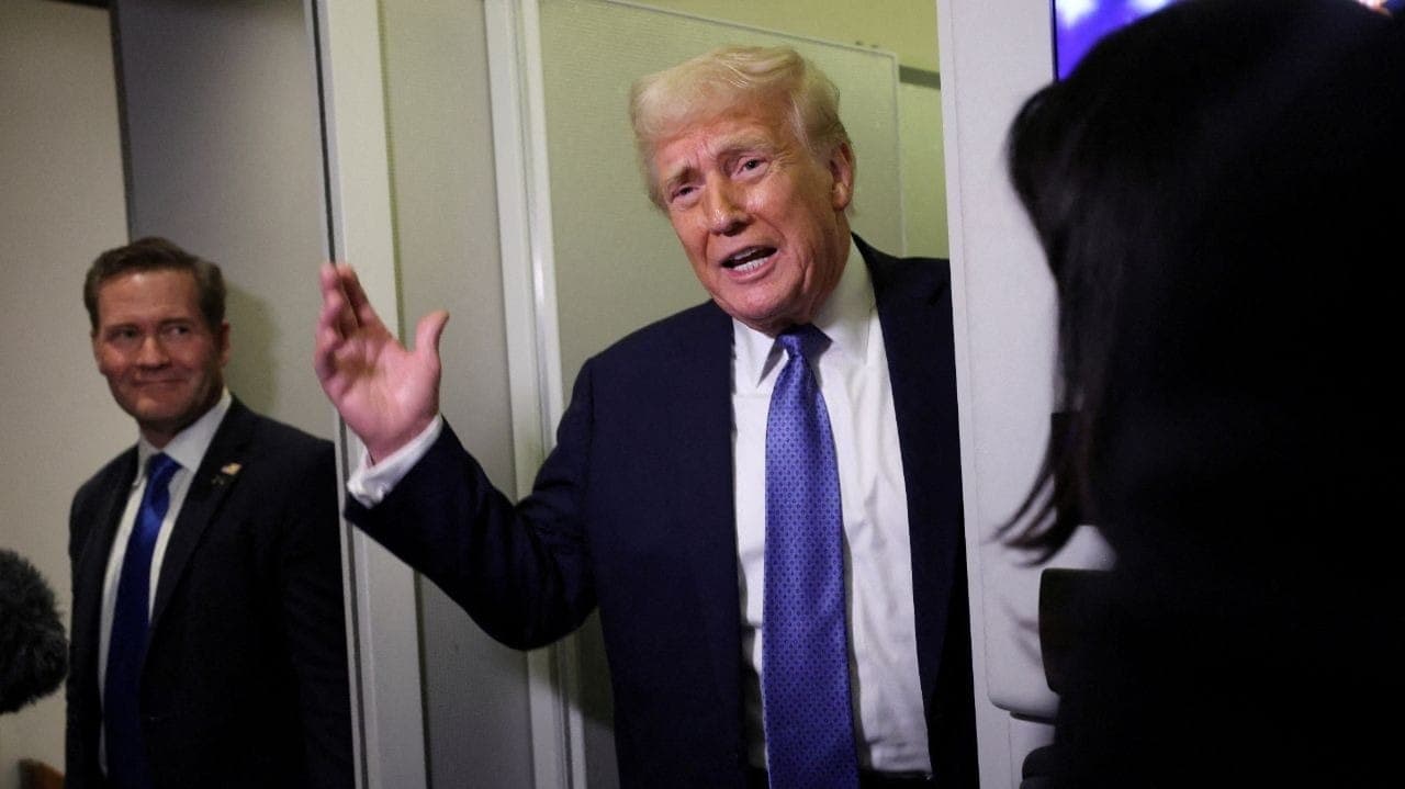 Trump parabeniza eleição de cardeal norte-americano como novo papa