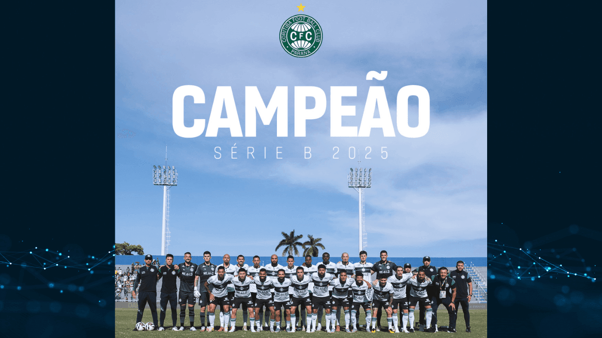 Coritiba vence o Amazonas e conquista o título da Série B 2025