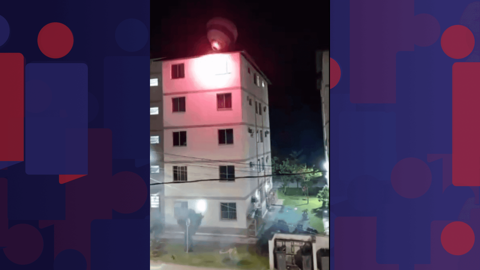 Balão cai em condomínio em Rio das Pedras e causa princípio de incêndio